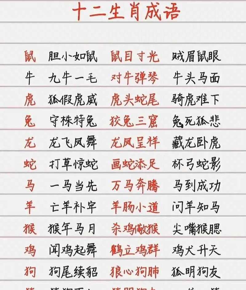丽无比成语打一生肖,什么丽无比的成语有哪些